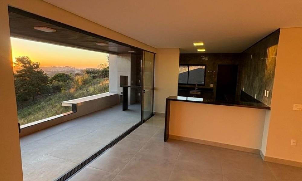 Casa nova recém construída 