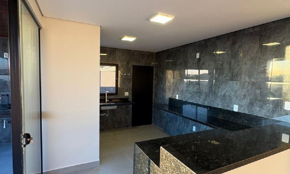 Casa nova recém construída 