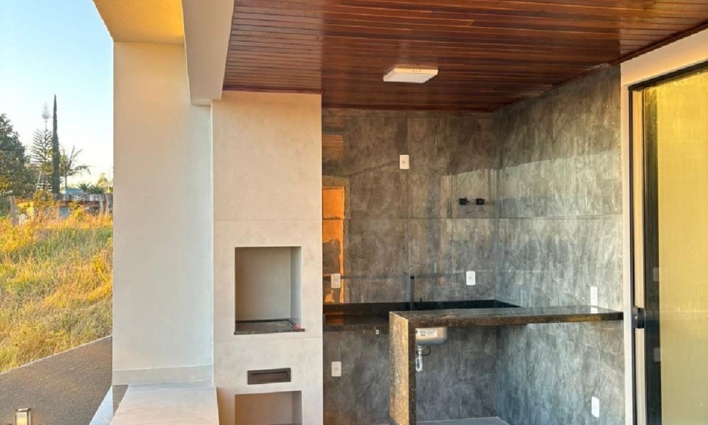 Casa nova recém construída 