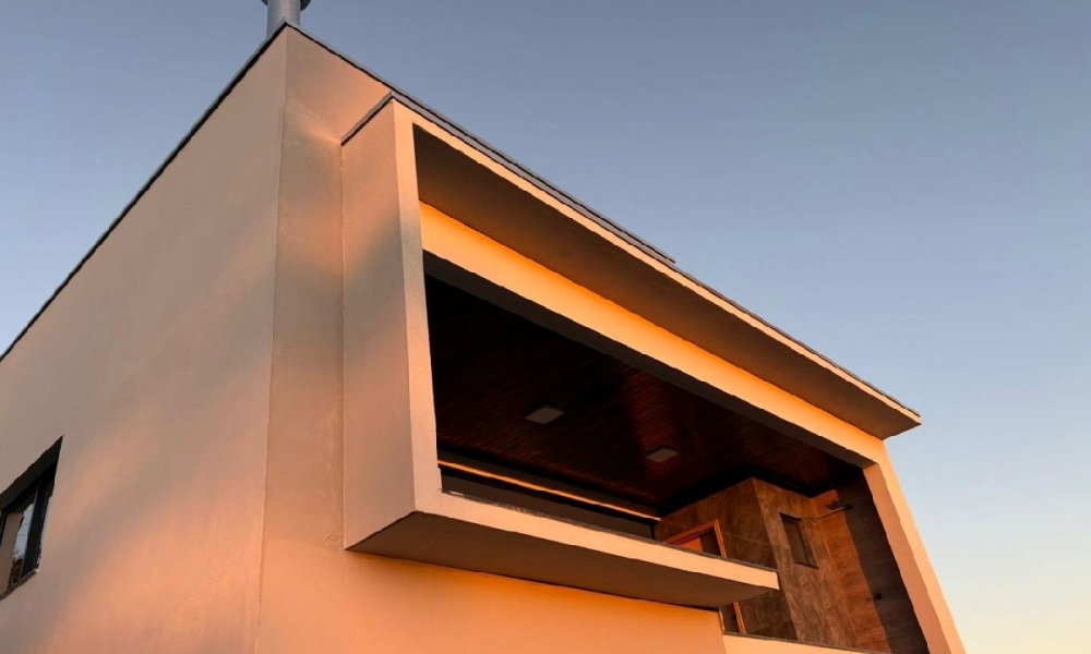 Casa nova recém construída 